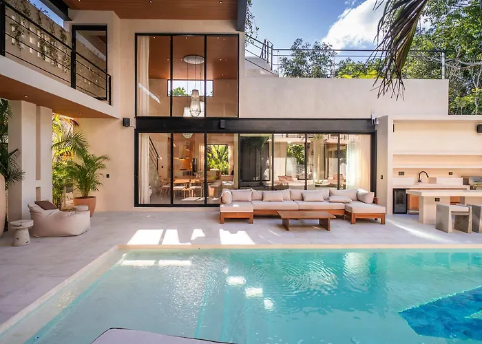 Casa W - Style 8 Bedroom With 2 Pools Tulum