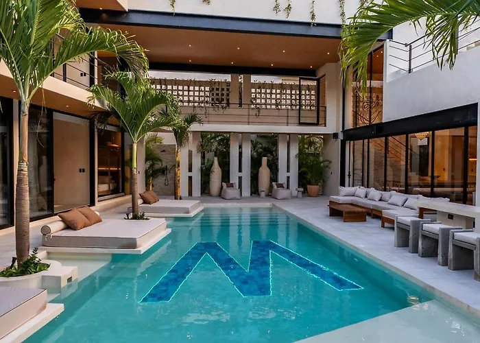 Casa W - Style 8 Bedroom With 2 Pools Tulum