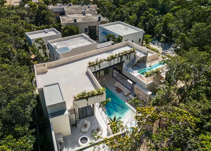 Casa W - Style 8 Bedroom With 2 Pools Tulum